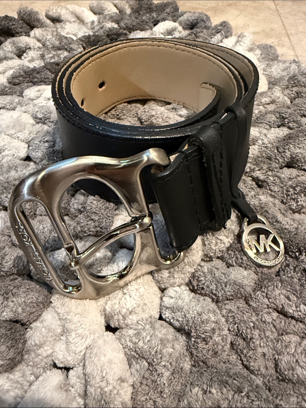 Michael Kors Genuine Leather Charm Belt vintage 2010